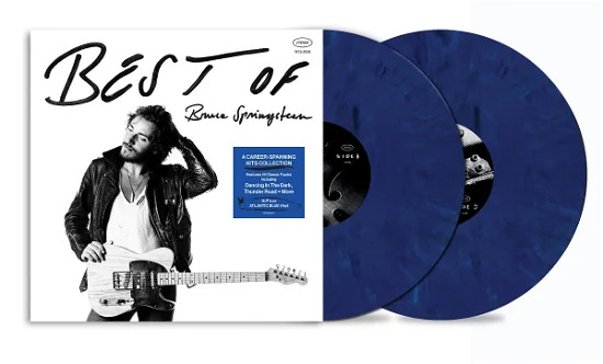 Best of Bruce Springsteen Atlantic blue Vinyl lp