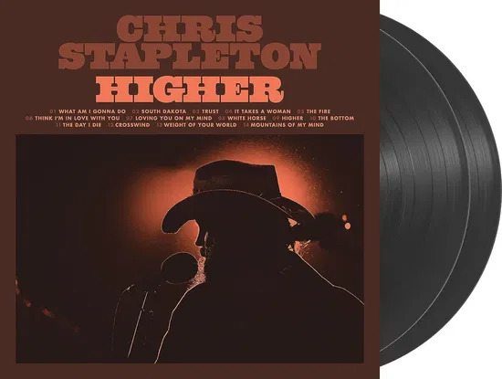 Chris Stapleton Higher vinyl lp 2023