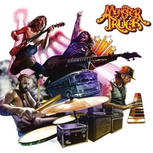 Monter Truck True Rockers hvid vinyl 2018